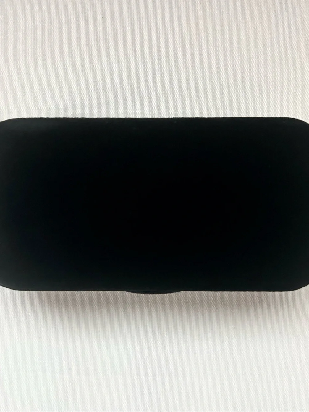 Gucci Navy Velvet Eyewear Case with Gold Logo
